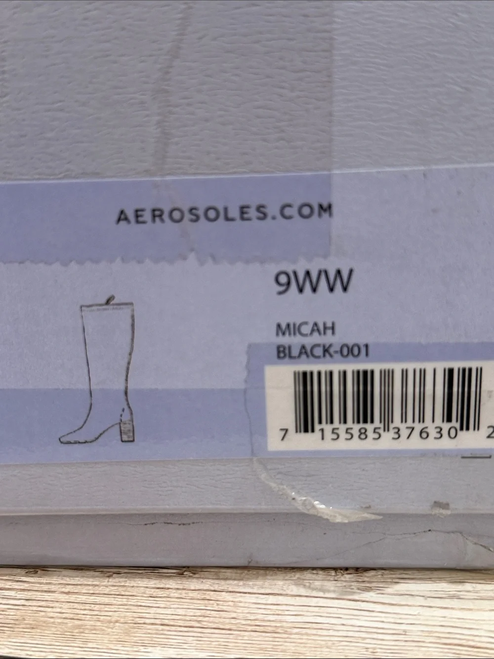 AEROSOLES Black Over-the-Knee Block Heel Boots 9WW NEW